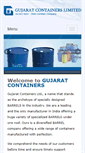 Mobile Screenshot of gujaratcontainers.com